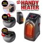 Портативна печка Handy Heater, 400w, с таймер, снимка 1 - Отоплителни печки - 39440222