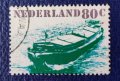 Нидерландия, 1980 г. - подпечатана марка, част от серия, 1*6, снимка 1