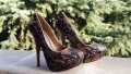 Обувки на висок ток, снимка 1 - Дамски елегантни обувки - 36739916