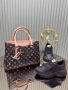 Louis Vuitton Комплект Дамска Чанта И Дамски Маратонки Луис Витон  Код SK398, снимка 5