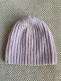 Лилава плетена шапка, снимка 1