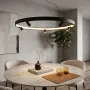 Кръгъл LED полилей с вградени спотовe Klio, снимка 2