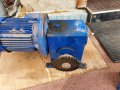 Монофазен ел.двигател с редуктор 35 оборота   1.5 кW, снимка 3
