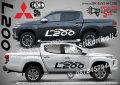 Mitsubishi Outlander стикери надписи лепенки фолио SK-SJV2-M-OUT, снимка 4