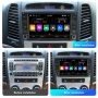 7 Android мултимедия за Hyundai Santa Fe (2006–2012) – Сива или черна, снимка 2