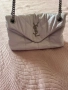 YSL естествена кожа чанта, снимка 1