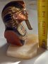 Бронзова статуетка на фараон, снимка 6