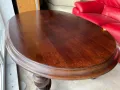 Овална холна маса масивно дърво, снимка 3
