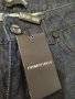 Дамски дънки Emporio Armani НОВИ – кожени детайли, дълги – размер 28, снимка 13