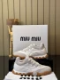 Miu Miu Дамски Маратонки👟Дамски Спортни Обувки Миу Миу - Налични Различни Цветове Код E763, снимка 9
