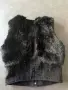Елек с косъм, къс и топъл, снимка 2