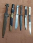Лот остриета-Югославски щик,нож НКВД,немски окопен нож,румънски кортик,нож вендета, снимка 1
