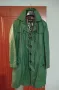 Зелен шлифер/манто - № 38, промазана материя, снимка 2