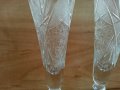 Сватбени кристални чаши, снимка 4