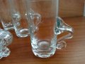 Стъклени чаши чашки  , снимка 8