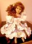 Порцеланови кукли 40см височина! Състояние използвано като ново! , снимка 6