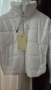 Страхотно късо снежно бяло яке-S размер , снимка 1 - Якета - 44791250