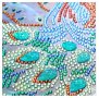 5D Паун Фауна диамантен гоблен картина мозайка за направа по схема с камъчета и диаманти, снимка 3