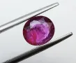 Рядък, нетретиран рубин с красиви включения 1.56кт.! Нов!, снимка 1