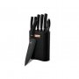 Код 2705 Висококачествен сет ножове със стойка, снимка 1 - Прибори за хранене, готвене и сервиране - 38108156