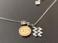 Зодиакално колие Swarovski -Водолей, снимка 1