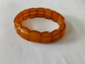 Стара гривна от кехлибар, снимка 2