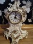 Порцеланов старинен часовник с съвременен механизъм, снимка 4