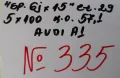 15’’5x100 originalni za audi A1 15”5х100 оригинални за ауди-№335, снимка 2