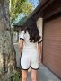 Alo Дамски Памучен Летен Комплект С Бродирано Лого👚🩳Дамски Къс Екип Ало - 2 Налични Цвята Код A691, снимка 3