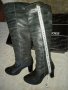 Ботуши кожени, номер 38, сиви,черни, бежови, снимка 2