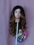 60 см Дълга леко къдрева перука на кичури , снимка 3