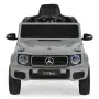 ТОП ЦЕНА!НОВО!Акумулаторен джип Mercedes-Benz G580 GREY с 12V батерия,МЕКИ ГУМИ,кожена седалка,USB, снимка 2