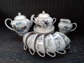 Чаен сервиз * Жемчужный * - ЛФЗ, снимка 1
