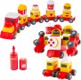 Нова играчка за деца STEM Конструкция Превозни средства Влак Подарък
