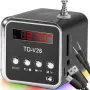 Преносима Bluetooth колонка с FM радио и LED дисплей, снимка 2
