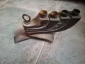Старинен дървен свещник, снимка 2