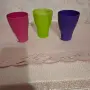 Комплект цветни Чаши , снимка 1