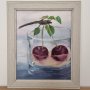 Авторска картина с маслени бои на фазер 20/25 см., снимка 2