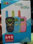 Нови, запечатани 3 Уоки токита за деца в комплект 3km обхват, снимка 1