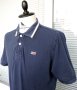Napapijri Men`s Navy Blue Collared Short Sleeve Casual Polo T-Shirt Size L, снимка 3