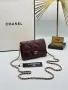 Chanel Дамска Мини Чантичка С Дълга Дръжка За През Рамо Шанел - Различни Цветове Код SEM-46, снимка 4