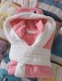 Детски памучни хавлиени халати за баня със качулка от 100% памук., снимка 7