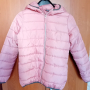 Розово олекотено еке , снимка 1 - Детски якета и елеци - 44925363