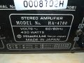 ПОРЪЧАН-HITACHI HA-4700 STEREO AMPLIFIER-MADE IN JAPAN 1506221909, снимка 14