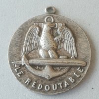 Военен медал. Атомна подводница. LE REDOUTABLE. Arthus Bertrand. , снимка 2 - Антикварни и старинни предмети - 42561691