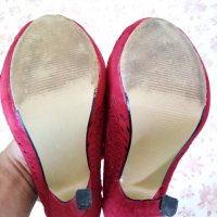 Дамски обувки с ток , снимка 5 - Дамски обувки на ток - 34130164