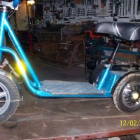Електрическа триколка, снимка 1 - Инвалидни колички - 39673000