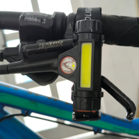 ➤ ТОП - Акумулаторен фенер - челник с магнит - LED челник, снимка 3 - Спортна екипировка - 44638449