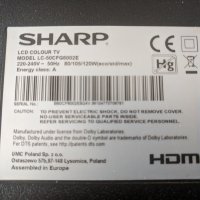 SHAPR LC-50CFG6002E-T.MS6486.711-PCB:MIP550D-DX2 REV:1.0, снимка 2 - Части и Платки - 39260172