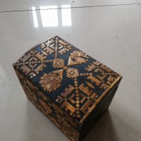 Малка дървена кутия 11 х 7.5  h  9 см. , снимка 4 - Други стоки за дома - 31233854